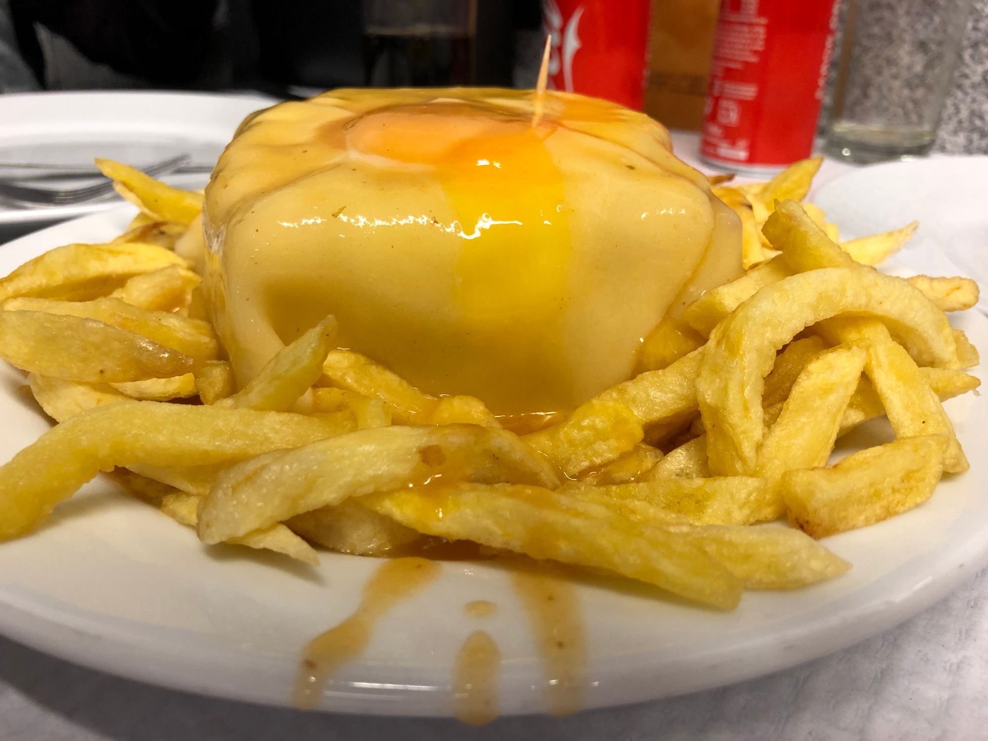 The Francesinha at Cafe Santiago